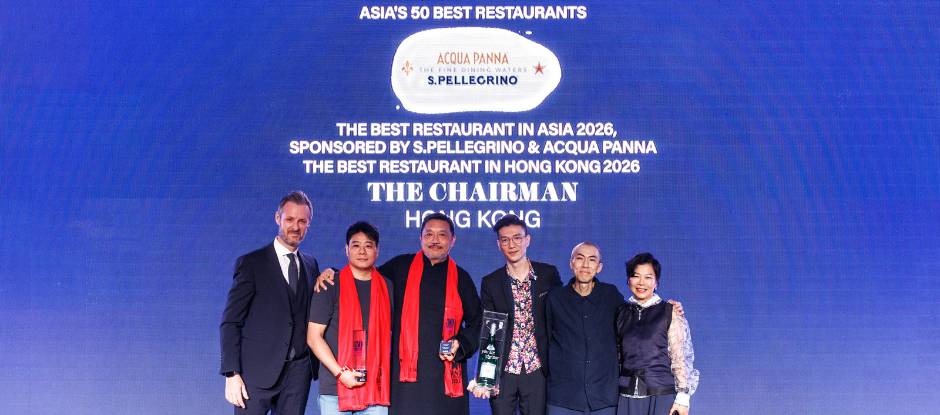 The Chairman restaurant Hong Kong, Asia 50 Best Restaurants 2026 No. 1