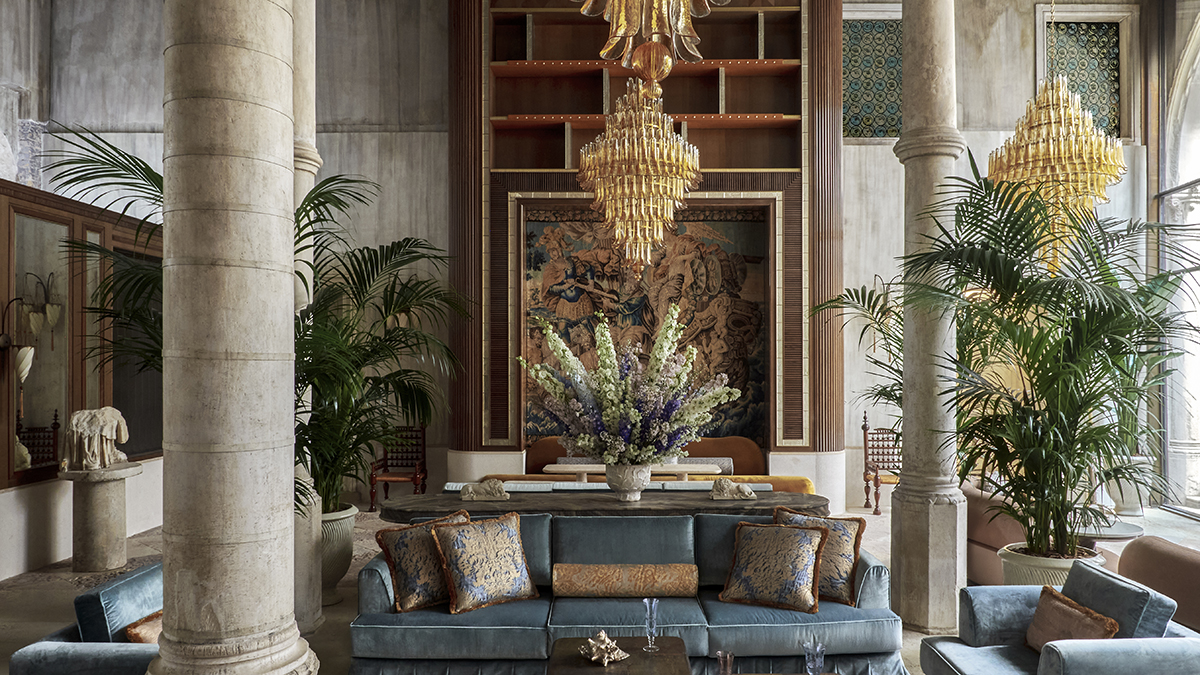 Orient Express Venezia luxury hotel in Venice with Art Deco interiors